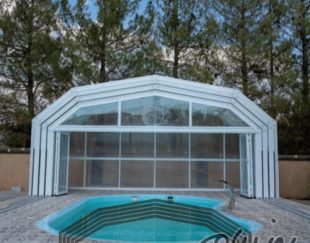 سقف متحرک استخر سقف متحرک المینیومی در مازندران