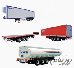 فروش نقد و لیزینگی تریلرهای ماموت