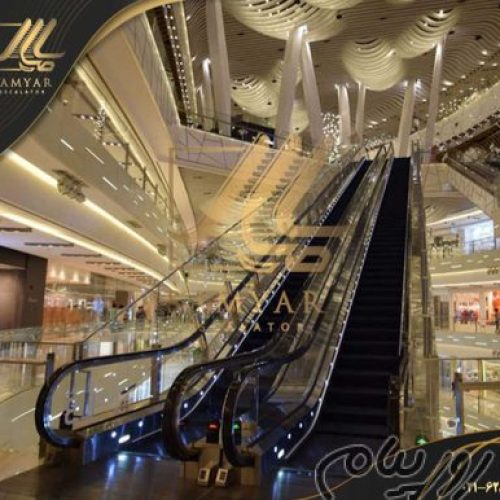 انواع شیشه های پله برقی