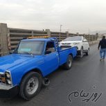 یدک کش فولادشهر به صورت شبانه روزی