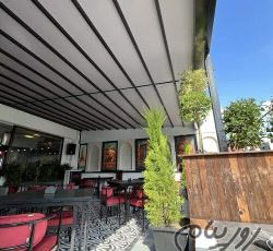 طراحی و اجرای سقف برقی و سایبان متحرک (Moving Roof)