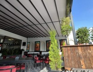 طراحی و اجرای سقف برقی و سایبان متحرک (Moving Roof)