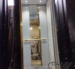 کابین آسانسور و تزئینات سر ساختمان