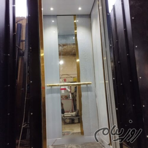 کابین آسانسور و تزئینات سر ساختمان